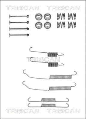 Accessory Kit, brake shoes (8105 102243)