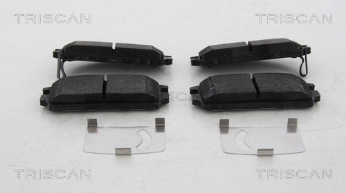 Brake Pad Set, disc brake (8110 24032)