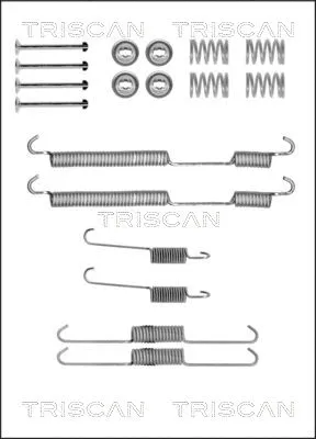 Accessory Kit, brake shoes (8105 102580)