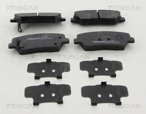 Brake Pad Set, disc brake (8110 43042)