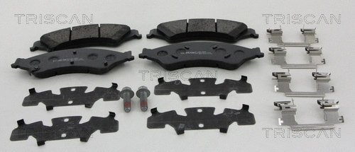 Brake Pad Set, disc brake (8110 80558)