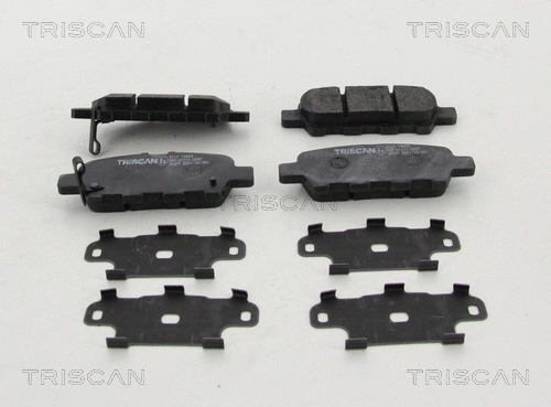 Brake Pad Set, disc brake (8110 14059)