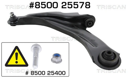 Control/Trailing Arm, wheel suspension (8500 25578)