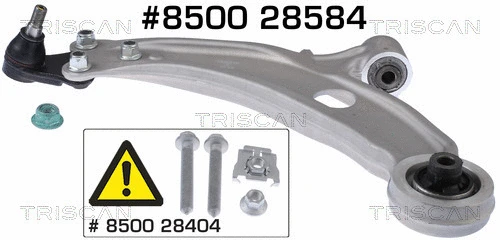 Control/Trailing Arm, wheel suspension (8500 28584)