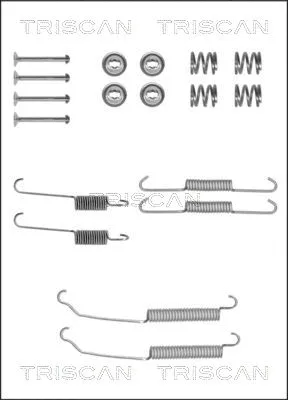 Accessory Kit, brake shoes (8105 102564)