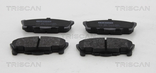 Brake Pad Set, disc brake (8110 41010)