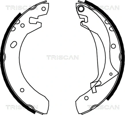Brake Shoe Set (8100 17634)