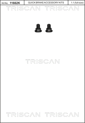 Screw Set, brake disc (8105 116003)