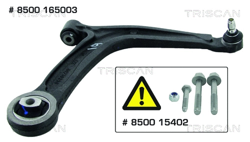 Control/Trailing Arm, wheel suspension (8500 165003)