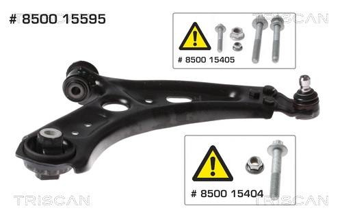 Control/Trailing Arm, wheel suspension (8500 15595)