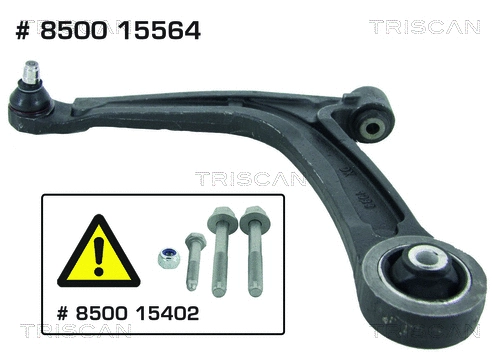 Control/Trailing Arm, wheel suspension (8500 15564)