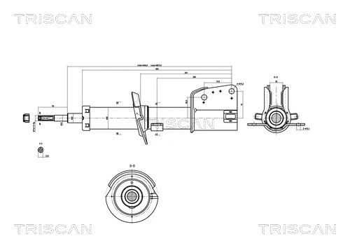 Shock Absorber (8705 10101)