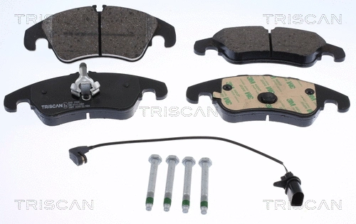 Brake Pad Set, disc brake (8110 29080)