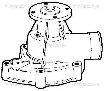 Water Pump, engine cooling (8600 11001)