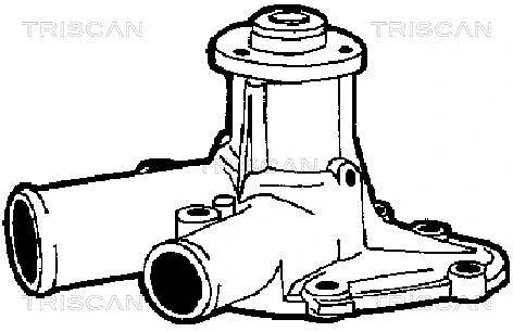 Water Pump, engine cooling (8600 12915)