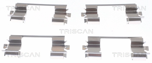 Accessory Kit, disc brake pad (8105 431637)