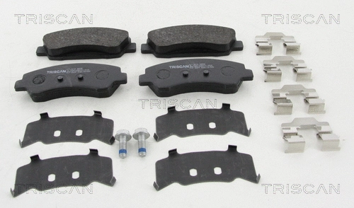 Brake Pad Set, disc brake (8110 28058)