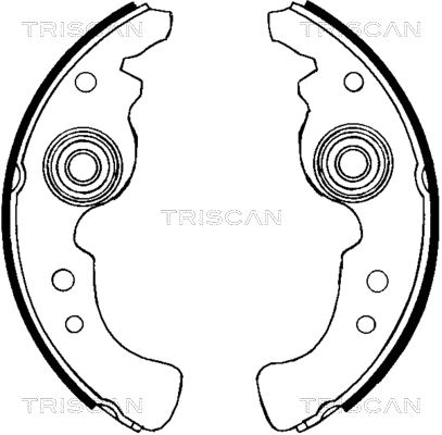 Brake Shoe Set (8100 15486)