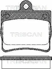 Brake Pad Set, disc brake (8110 23016)