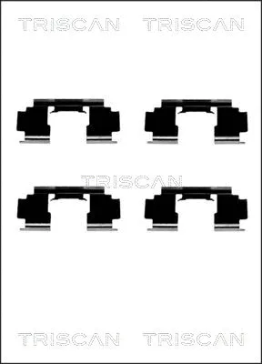Accessory Kit, disc brake pad (8105 101623)