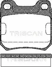 Brake Pad Set, disc brake (8110 24866)