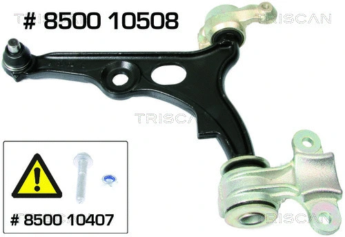 Control/Trailing Arm, wheel suspension (8500 10508)