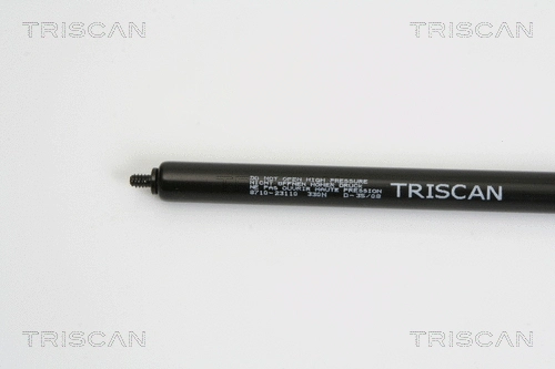 Gas Spring, bonnet
