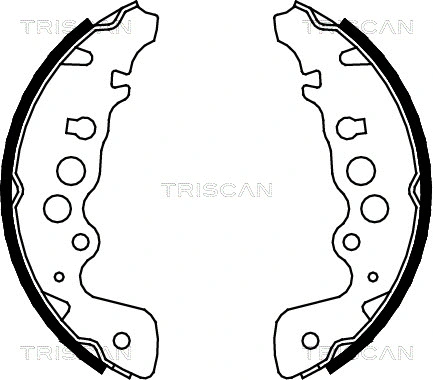 Brake Shoe Set (8100 69608)