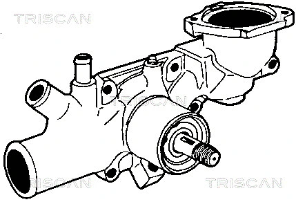 Water Pump, engine cooling (8600 28859)