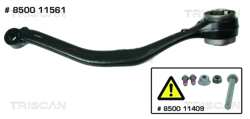 Control/Trailing Arm, wheel suspension (8500 11561)
