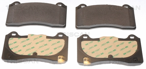 Brake Pad Set, disc brake (8110 16042)