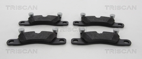 Brake Pad Set, disc brake (8110 20005)