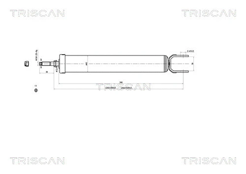 Shock Absorber (8705 43202)