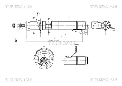 Shock Absorber (8705 16110)