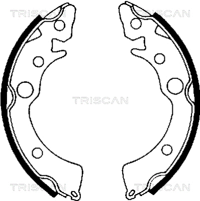Brake Shoe Set (8100 40418)