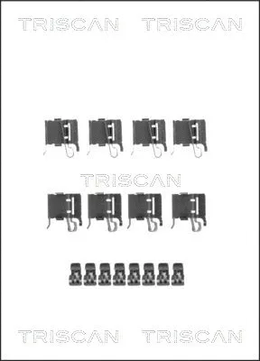Accessory Kit, disc brake pad (8105 131642)