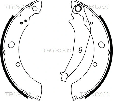 Brake Shoe Set (8100 80013)