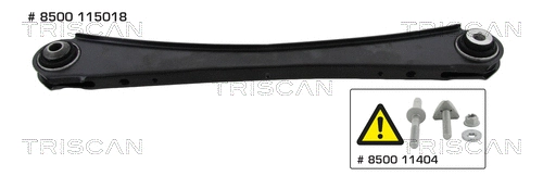 Control/Trailing Arm, wheel suspension (8500 115018)