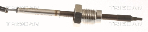 Sensor, exhaust gas temperature