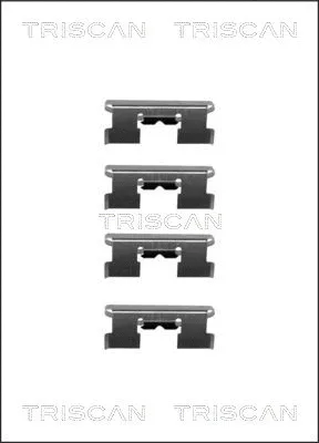 Accessory Kit, disc brake pad (8105 401438)