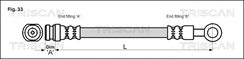 Brake Hose (8150 40104)
