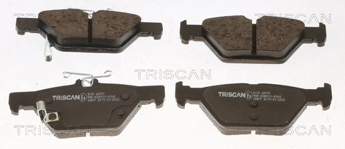 Brake Pad Set, disc brake (8110 68191)