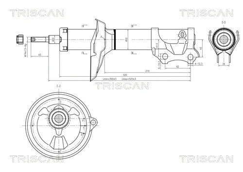 Shock Absorber (8705 29110)