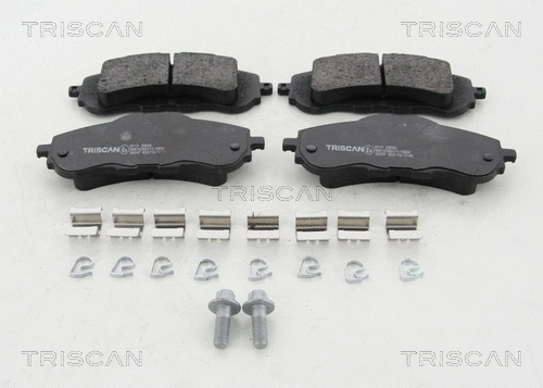 Brake Pad Set, disc brake (8110 28056)