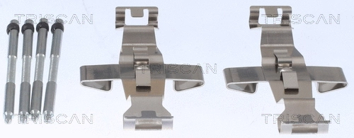 Accessory Kit, disc brake pad (8105 291617)