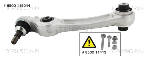 Control/Trailing Arm, wheel suspension (8500 115044)