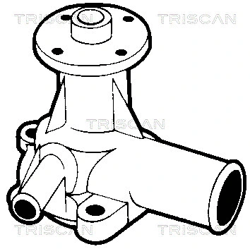 Water Pump, engine cooling (8600 16015)