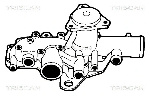 Water Pump, engine cooling (8600 25081)