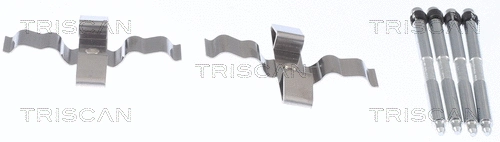 Accessory Kit, disc brake pad (8105 111631)