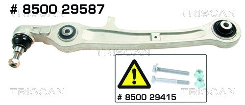 Control/Trailing Arm, wheel suspension (8500 29587)